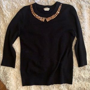 Kate Spade Embellished Wool Sweater Size M